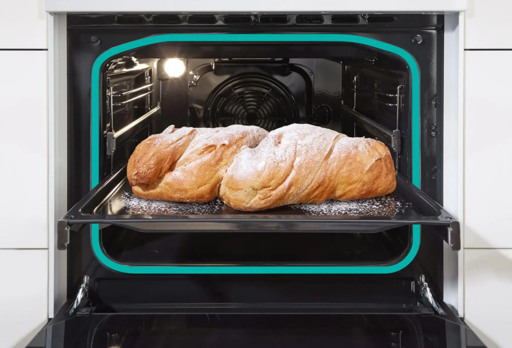 Плита Gorenje комбінована, 62л, 50x60см, дисплей, IconLed, емальовані, титан - 17