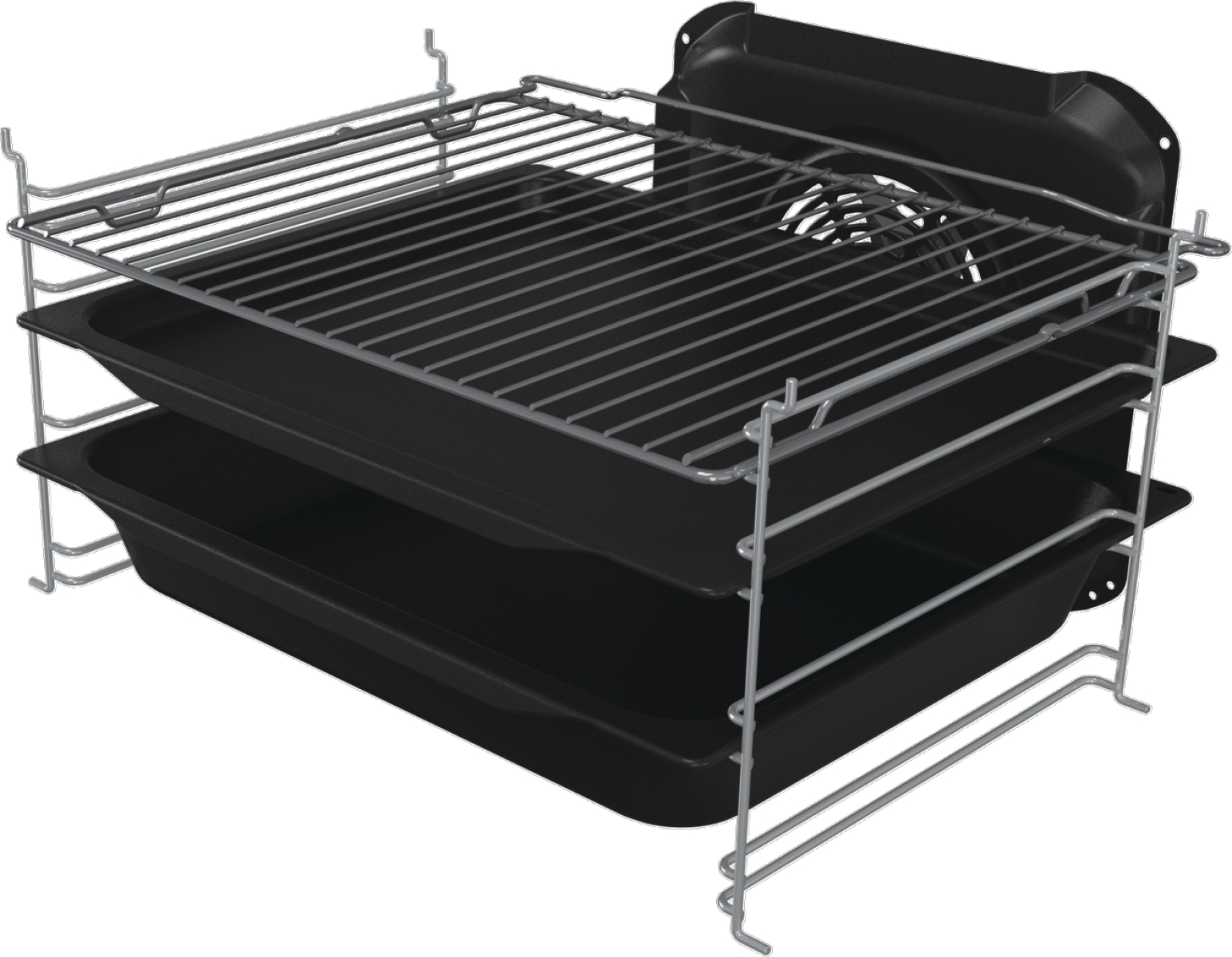 Плита Gorenje комбінована, 70л, 50x60см, дисплей, чавун, нерж - 14