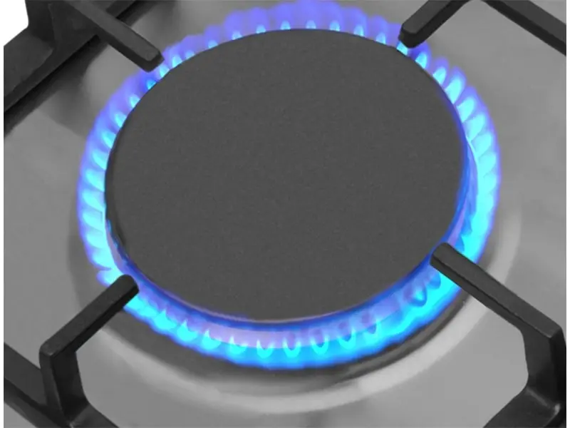 Варильна поверхня Hansa газова, 59см, чавун, нерж - 4