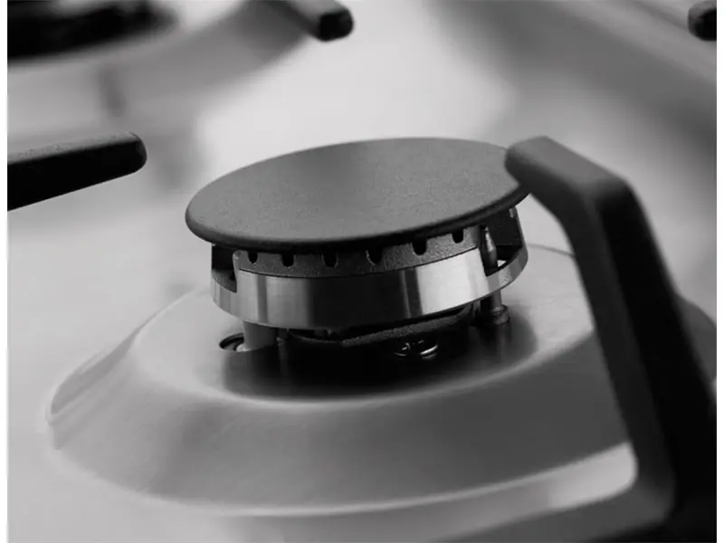 Варильна поверхня Hansa газова, 59см, чавун, нерж - 3