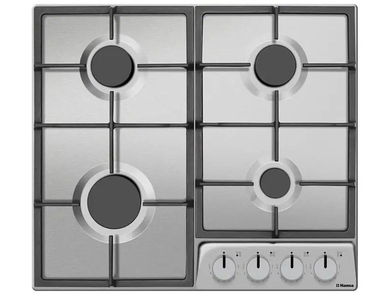Варильна поверхня Hansa газова, 59см, чавун, нерж