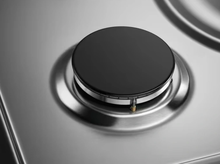 Варильна поверхня Electrolux газова, 30см, чавун, Доміно, нерж - 8