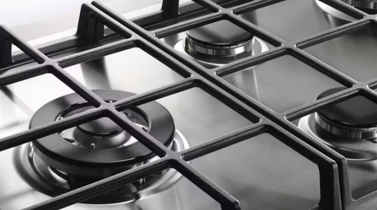 Варильна поверхня Electrolux газова, 30см, чавун, Доміно, нерж - 6