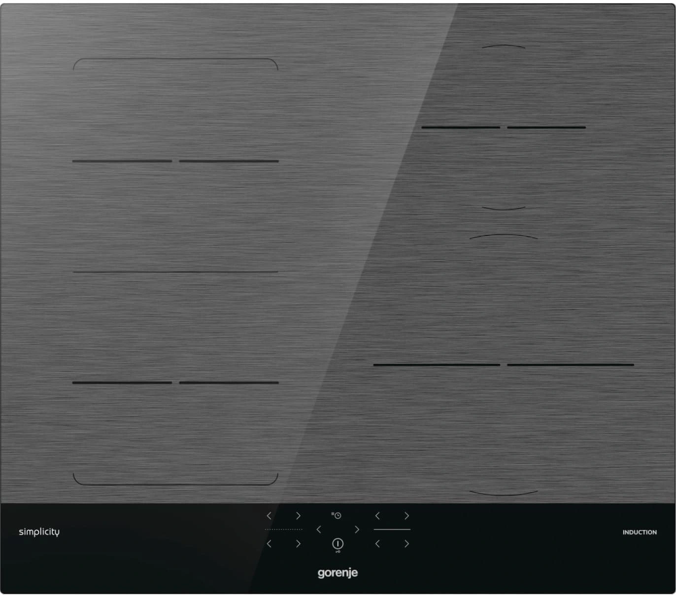 Варильна поверхня Gorenje індукційна, 60см, TouchControl, PowerBoost, чорний