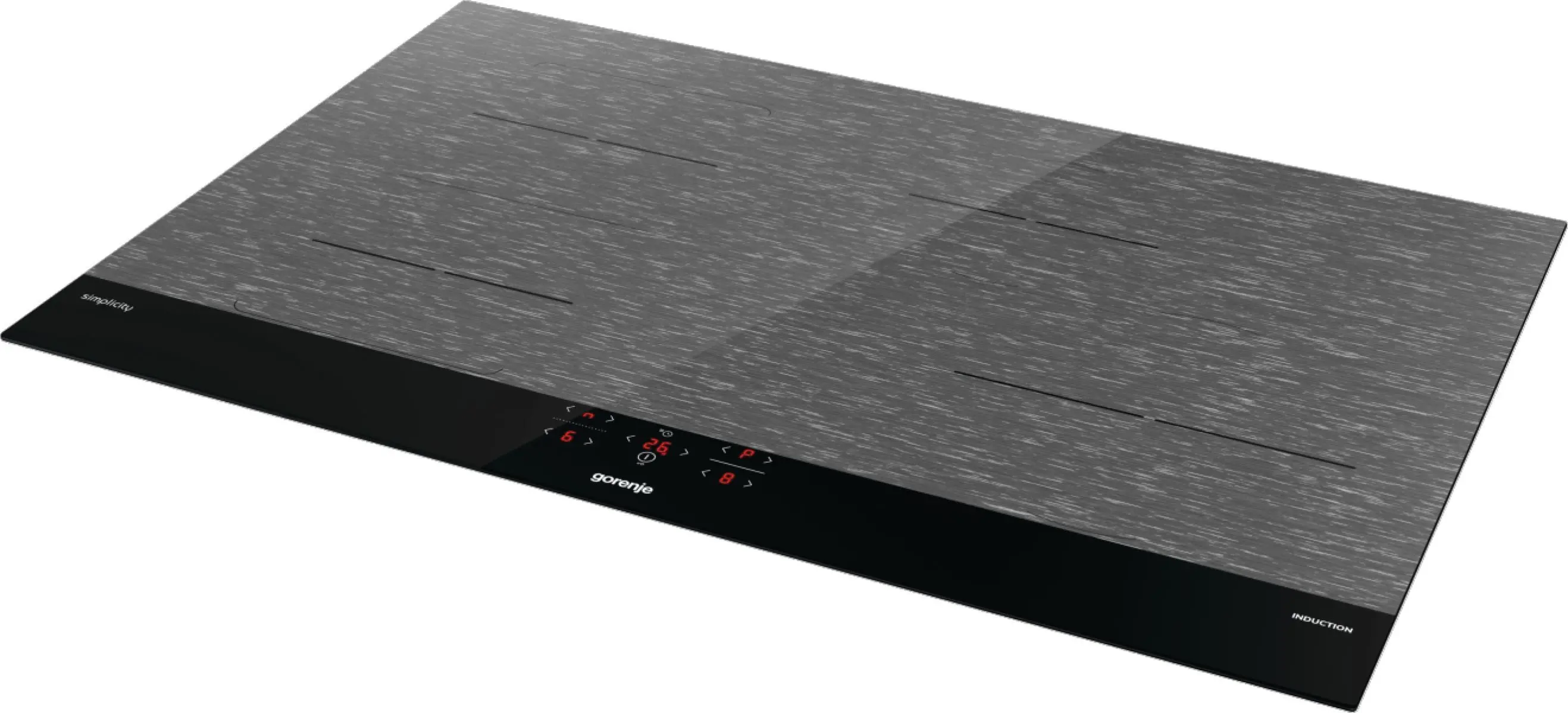 Варильна поверхня Gorenje індукційна, 80см, TouchControl, PowerBoost, чорний - 2