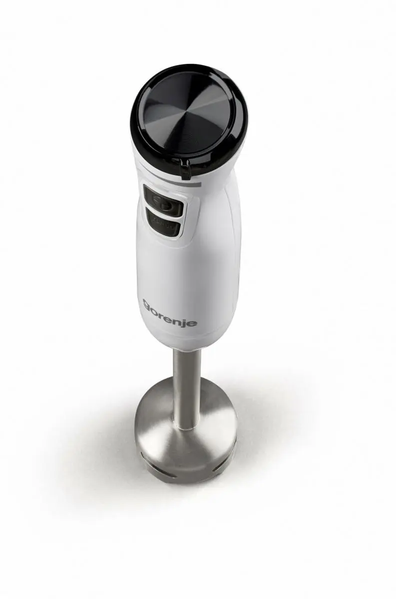Блендер Gorenje заглибний 600Вт, чаша-600мл, білий - 4