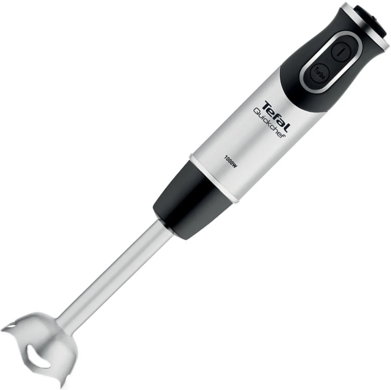 Блендер Tefal заглибний Quickchef 1000Вт, 2в1, чаша-500мл, чопер-500, нержав-чорний - 5