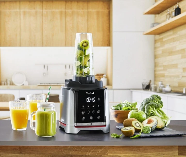 Блендер Tefal стаціонарний InfinyMix + 1600Вт, чаша-1750мл, стакан 600мл, сріблясто-чорний - 14