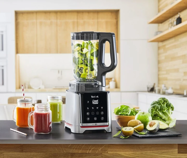 Блендер Tefal стаціонарний InfinyMix + 1600Вт, чаша-1750мл, стакан 600мл, сріблясто-чорний - 2