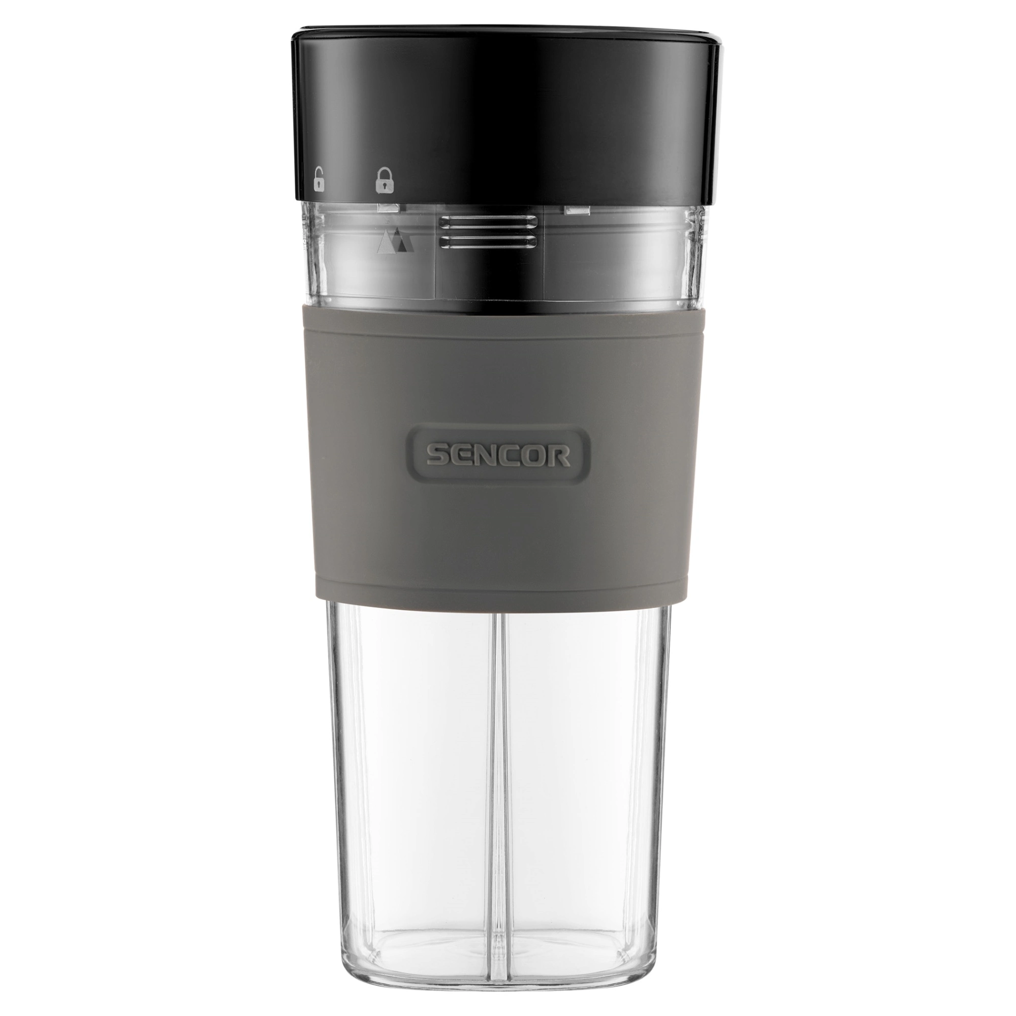 Блендер Sencor портативний для смузі 50Вт, чаша-330мл, USB, чорний - 2