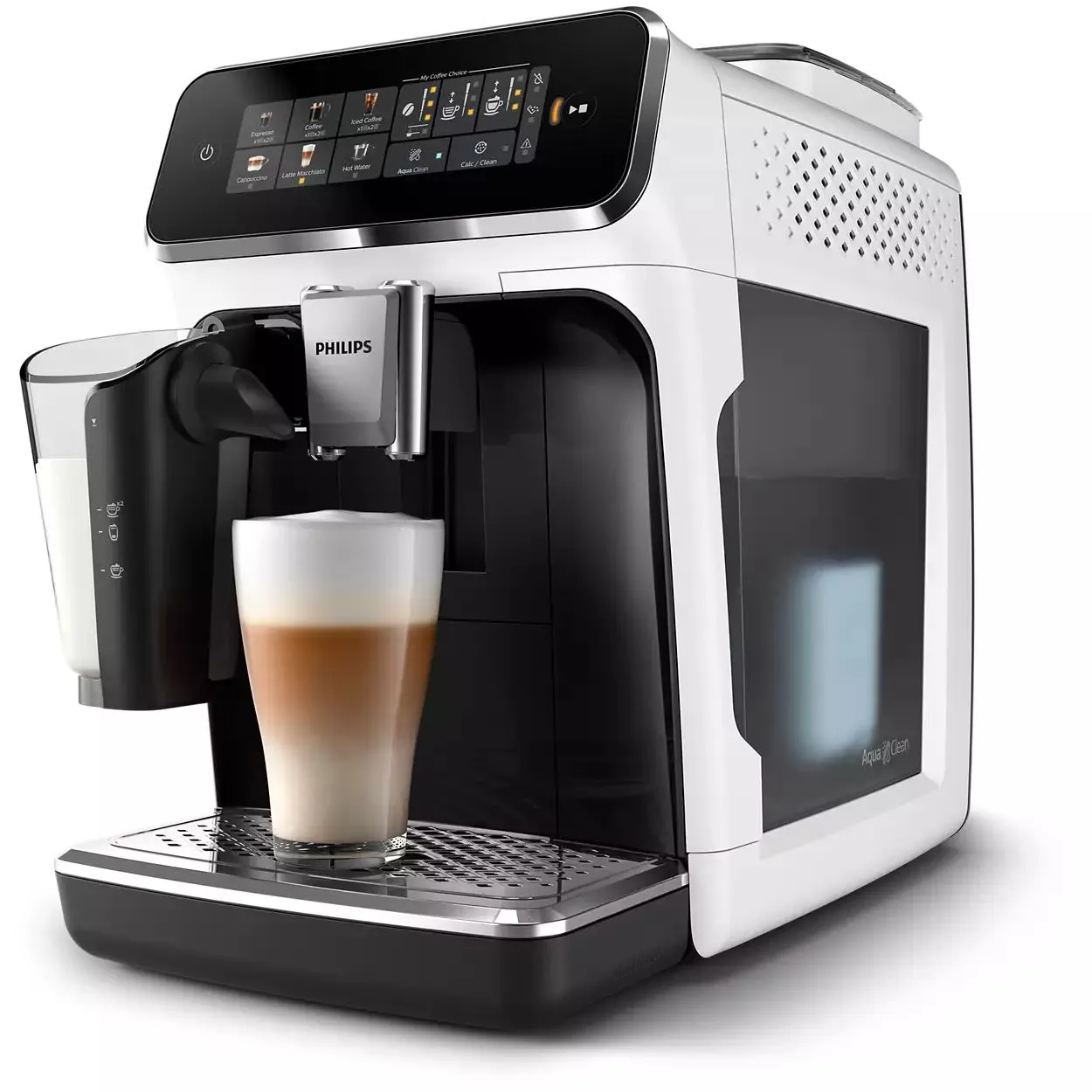 Кавомашина Philips Series 3300 1.8л, зерно + мелена, автомат.капучинатор, дисплей, авторецептів - 6, - 4