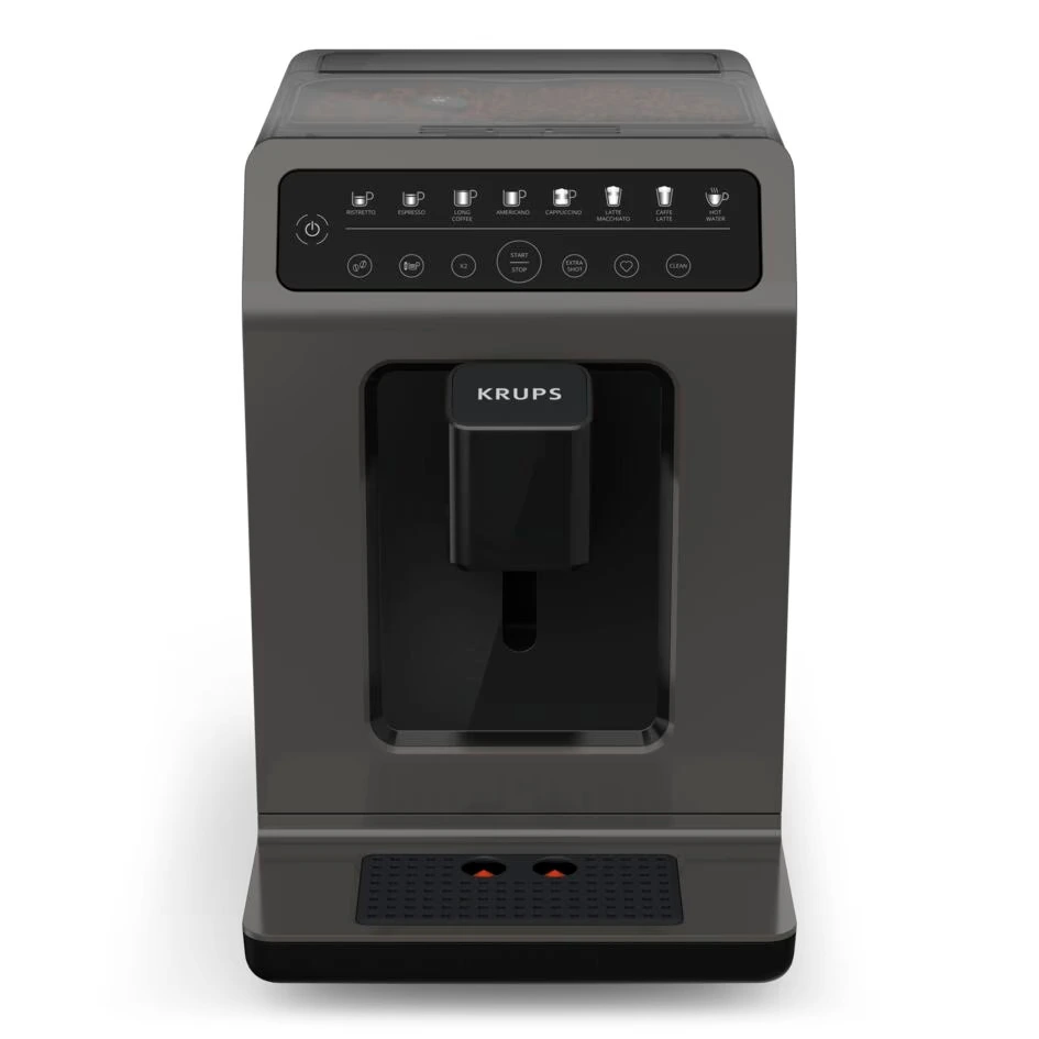 Кавомашина Krups Evidence Classic, 2.3л, зерно, автомат.капуч, дисплей, авторецептів -8, сенсор.керу