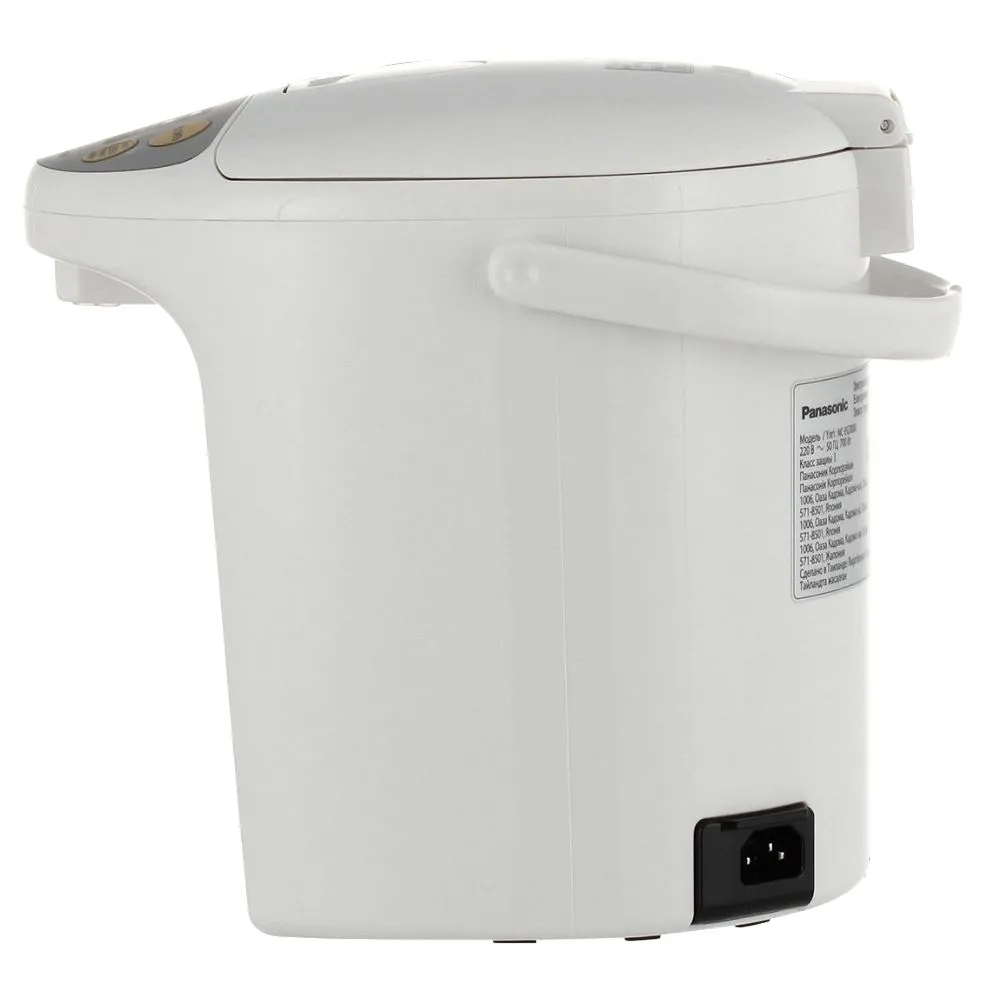 Термопот Panasonic 3л, пластик, білий - 2