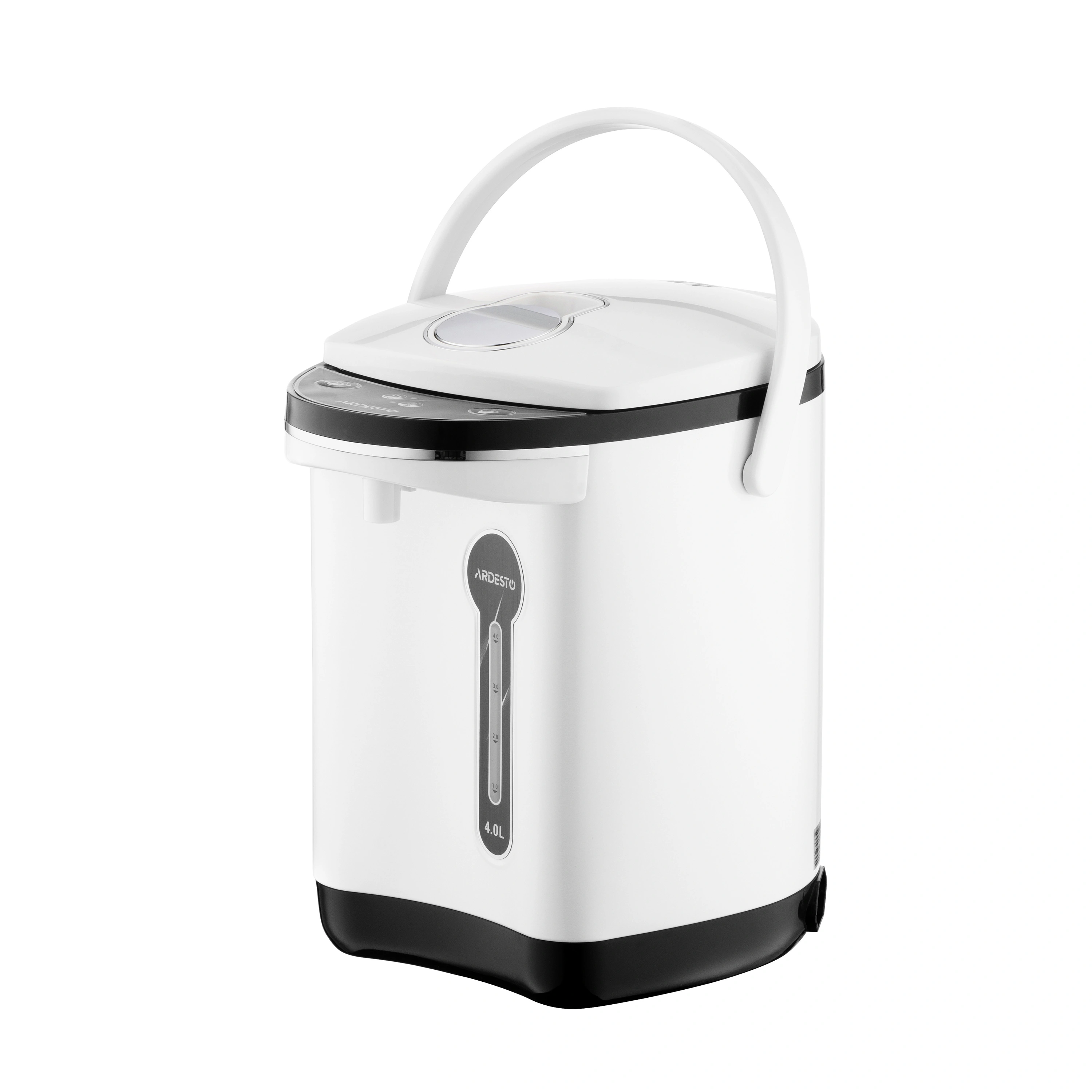 Термопот Ardesto 4л, пластик, сіро-чорний
