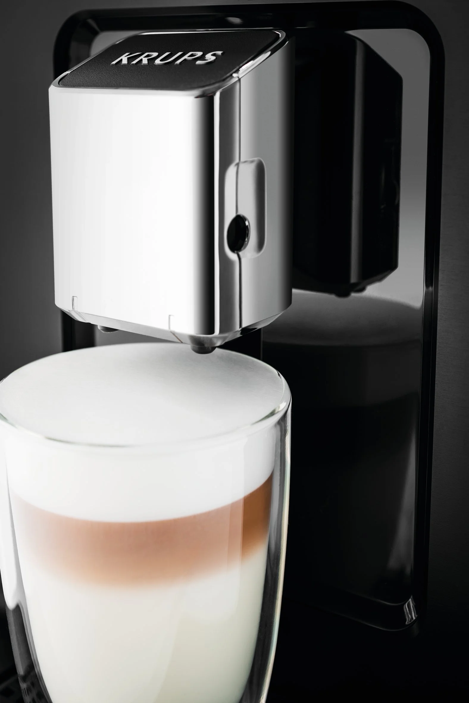 Кавомашина Krups Evidence Plus Titanium 2.3л, зерно, автомат.капучинатор, ОLED диспл, аторец. - 19, - 16