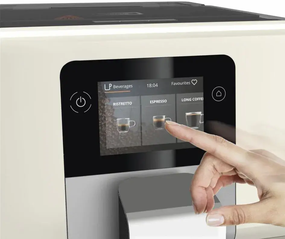 Кавомашина Krups Intuition Preference 3л, зерно, автомат.капучинатор, авторецептів - 8, бежево - чор - 7