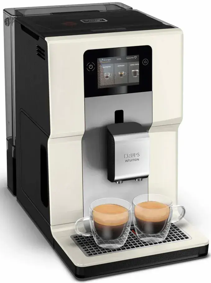 Кавомашина Krups Intuition Preference 3л, зерно, автомат.капучинатор, авторецептів - 8, бежево - чор - 3