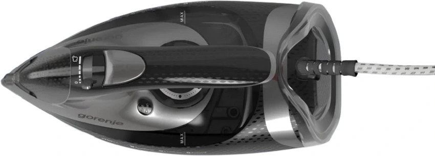 Праска Gorenje, 3250Вт, 420мл, паровий удар-250гр, верт, відпарювання, антинакип, автовідключення, к - 2