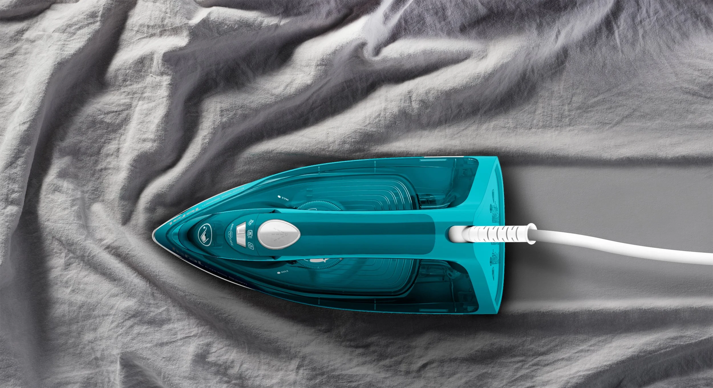 Праска Tefal Express Steam, 2500Вт, 270мл, паровий удар -200гр, постійна пара - 45гр, керамічна підо - 2