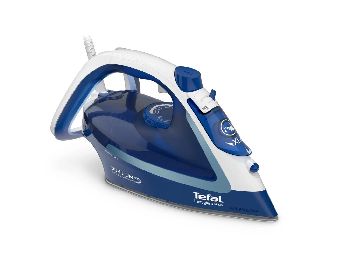 Праска Tefal Easygliss Plus, 2500Вт, 270мл, паровий удар -220гр, постійна пара - 45гр, керамічна під