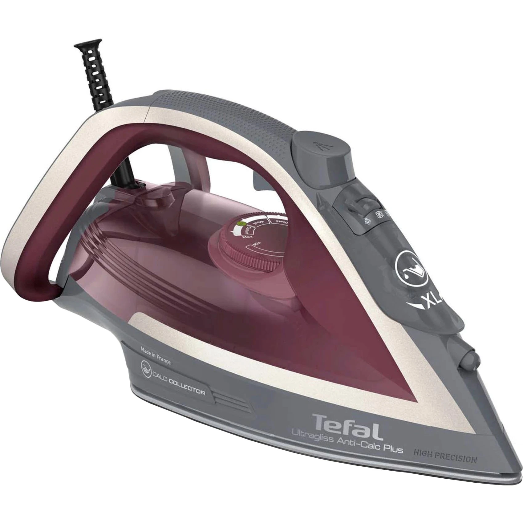 Праска Tefal Ultragliss Plus, 2800Вт, 270мл, паровий удар -260гр, постійна пара - 50гр, керамічна пі