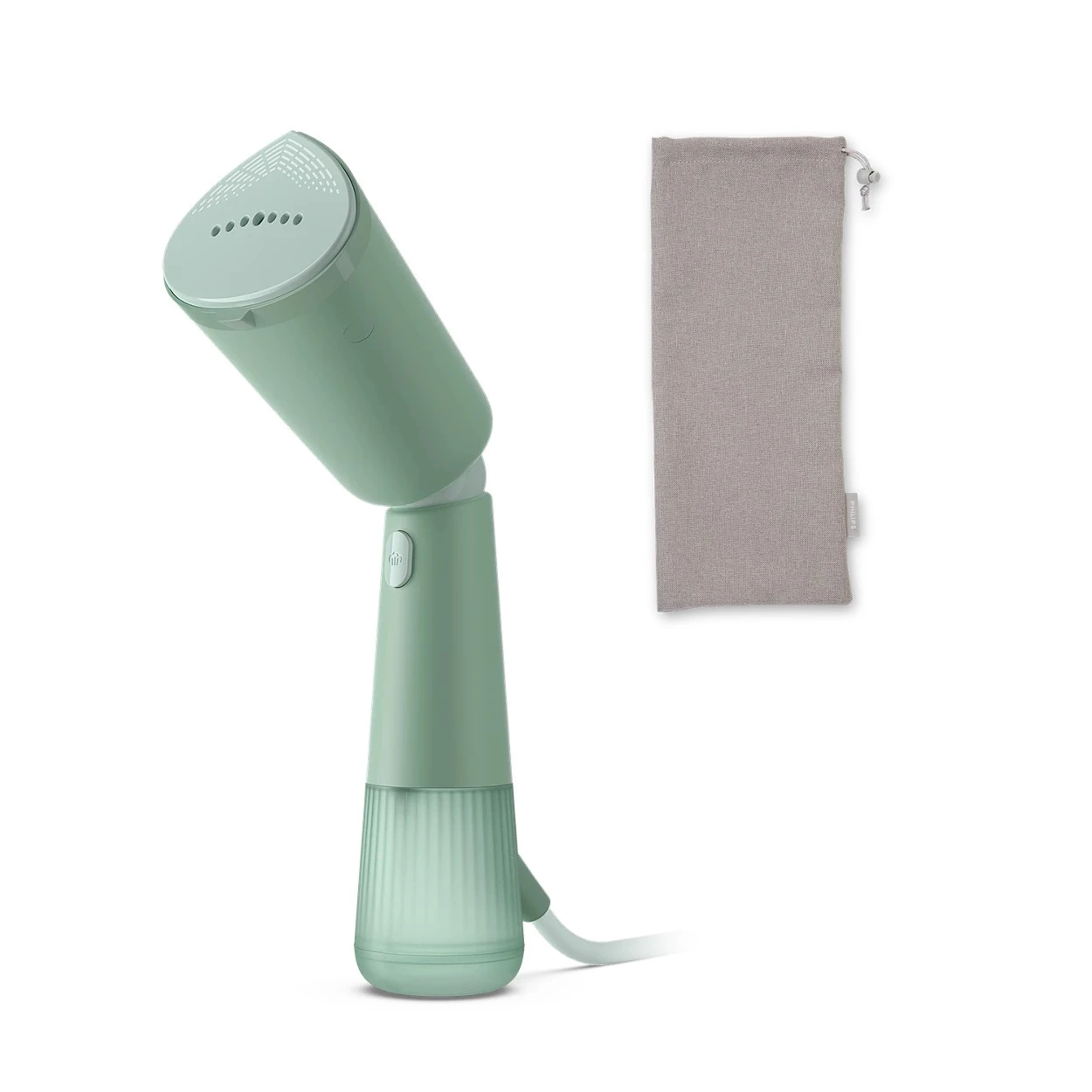 Відпарювач Philips компактний Series 5000, 1400Вт, 120мл, паровий удар -24гр, складана ручка, пласти - 5