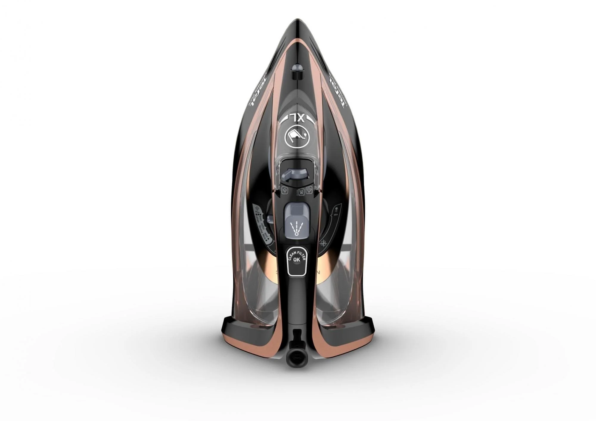 Праска Tefal Ultimate Pure, 3200Вт, 350мл, паровий удар -260гр, постійна пара - 60гр, керамічна підо - 2