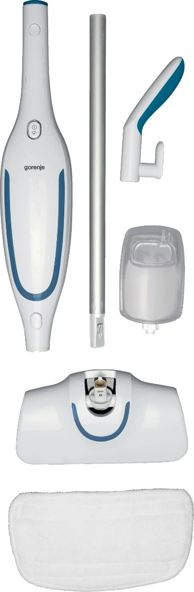 Пароочисник для підлоги Gorenje, 1200Вт, 350мл, білий - 2
