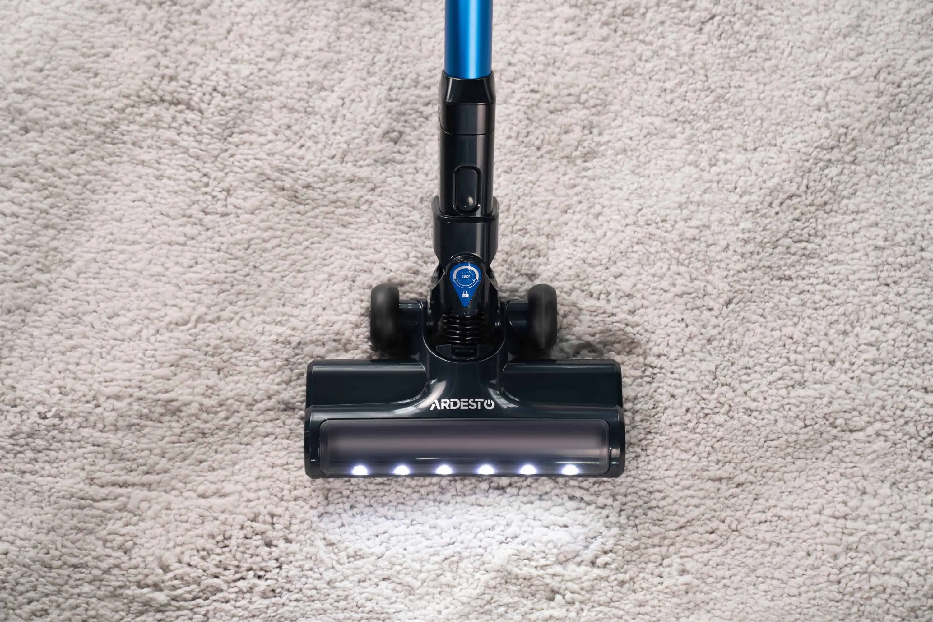 Пилосос Ardesto безпровідний, 32Вт, контейнер -0,6л, автономія до 60хв, HEPA, турбощітка з LED, - 8