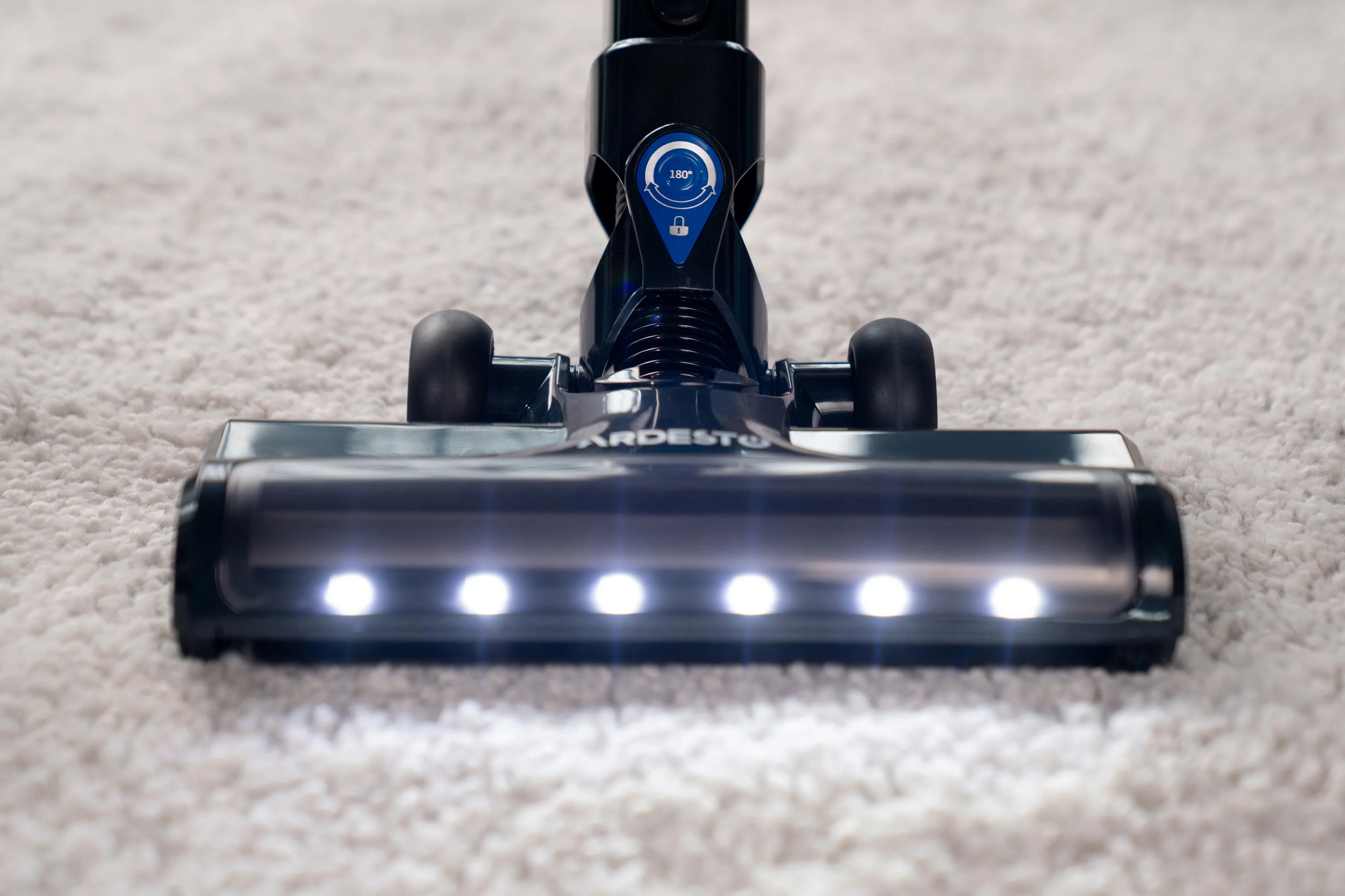 Пилосос Ardesto безпровідний, 32Вт, контейнер -0,6л, автономія до 60хв, HEPA, турбощітка з LED, - 10