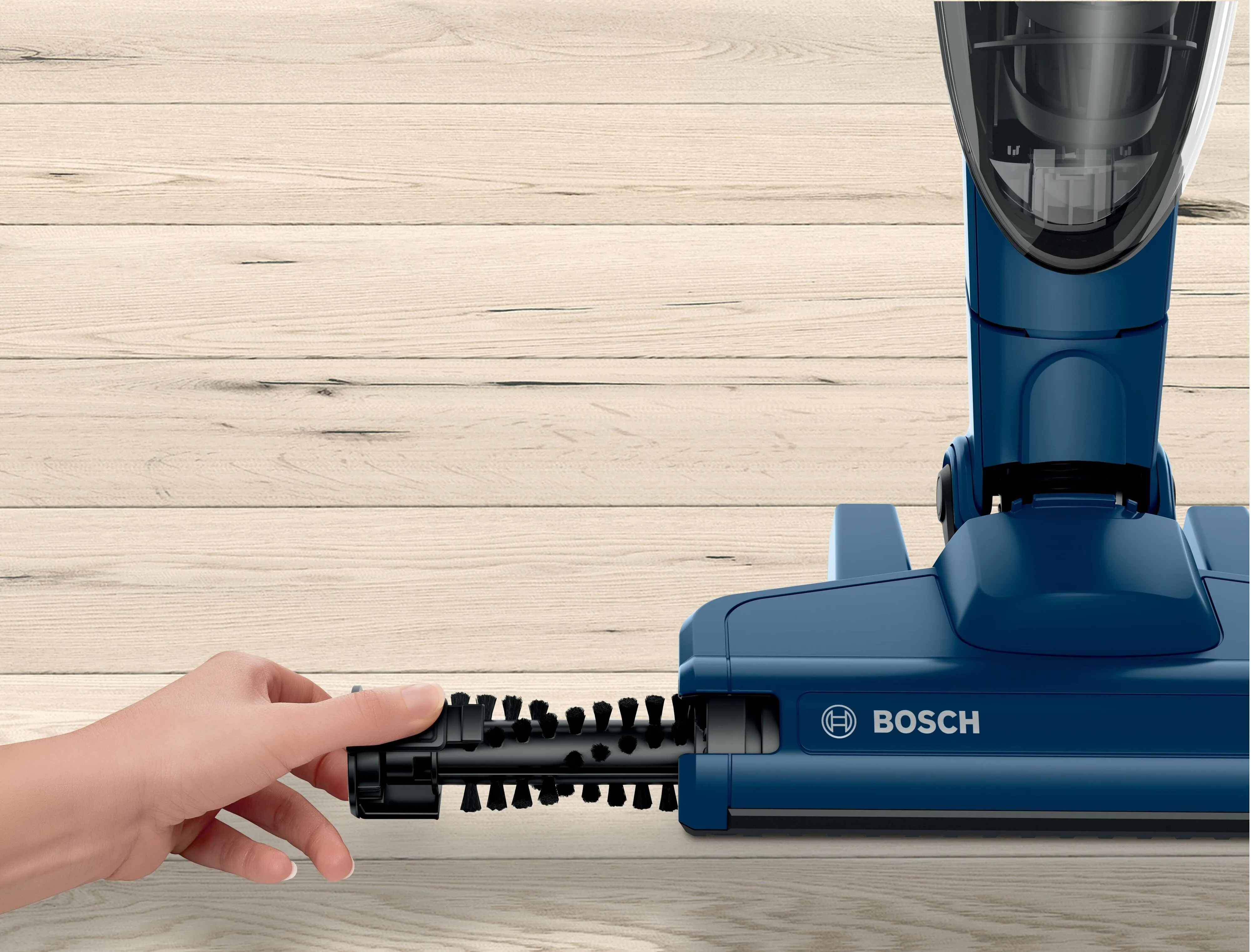 Пилосос Bosch безпровідний, контейнер -0,9л, автономія до 44хв, вага-2,5кг, НЕРА, синій - 19