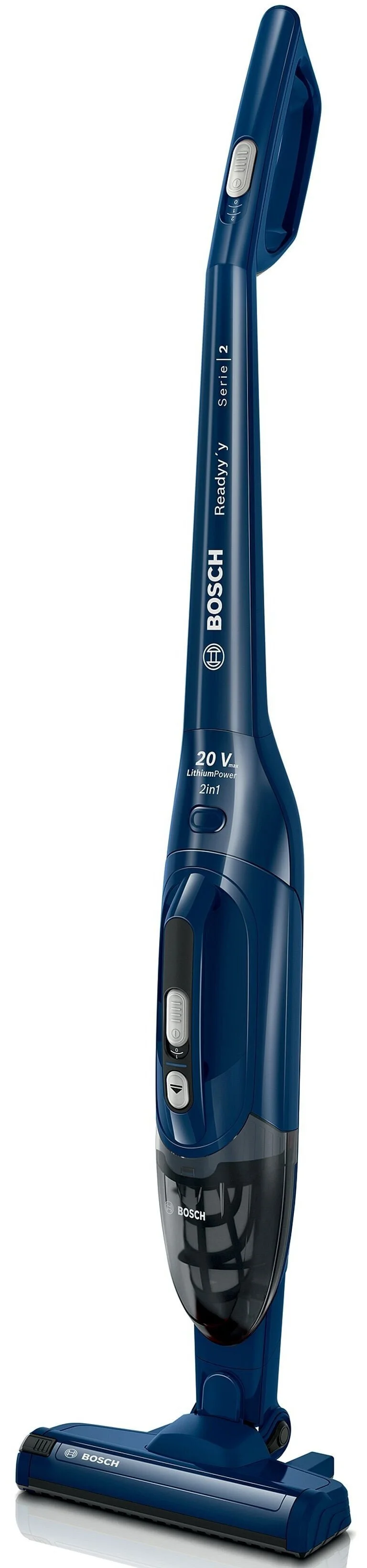 Пилосос Bosch безпровідний, контейнер -0,9л, автономія до 44хв, вага-2,5кг, НЕРА, синій