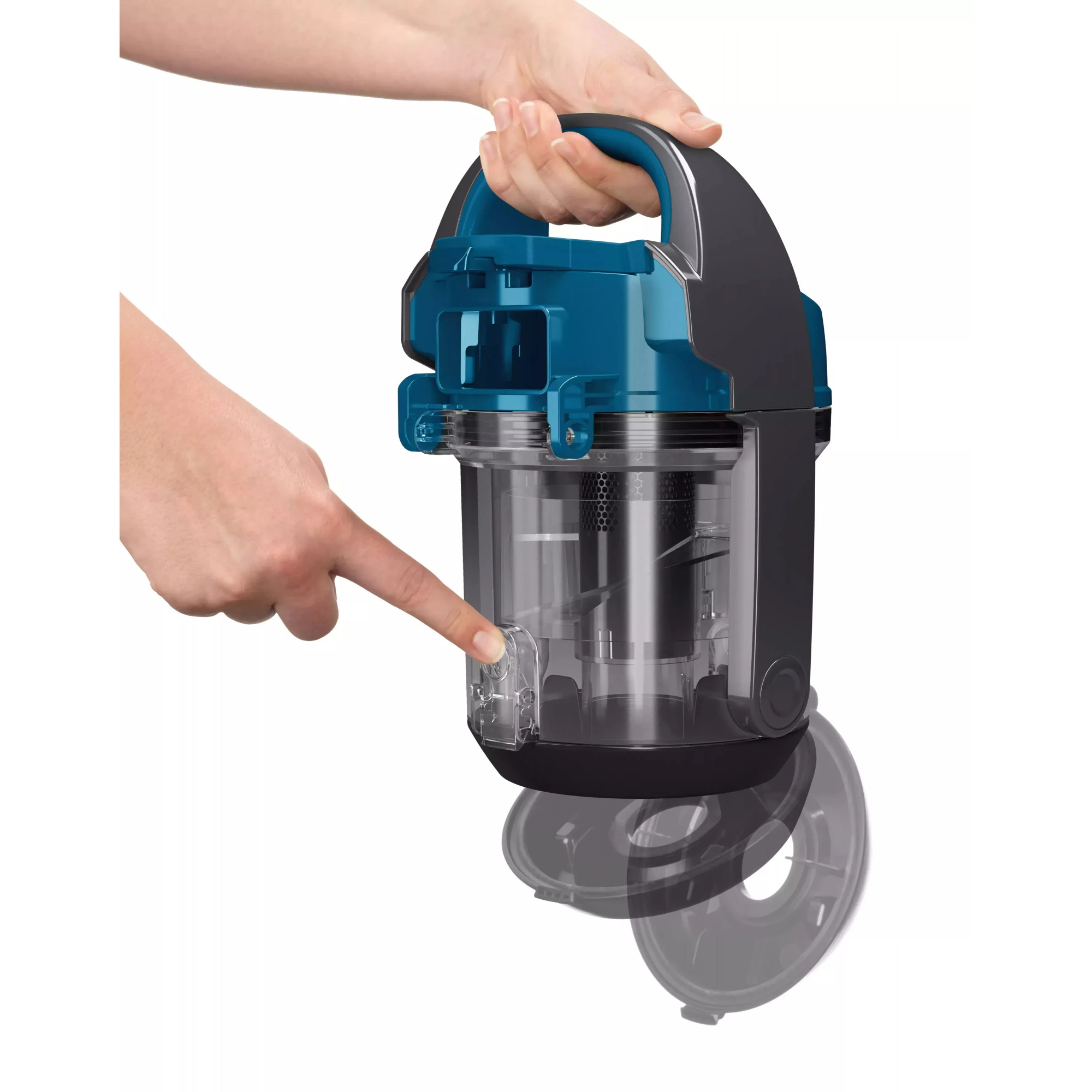 Пилосос Bosch контейнерний, 700Вт, контейнер -1,5л, НЕРА12, синій - 5
