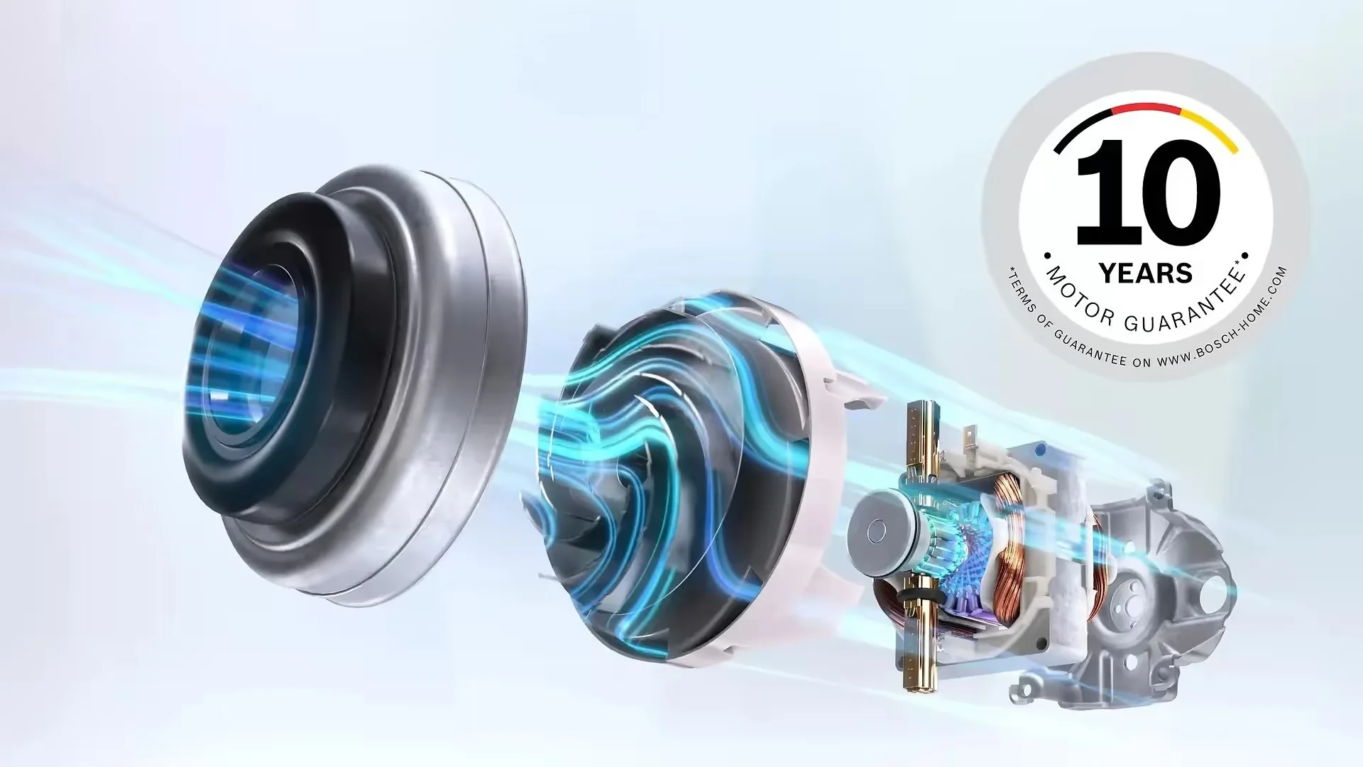 Пилосос Bosch мішковий, 600Вт, 3,5л, НЕРА, чорний - 2