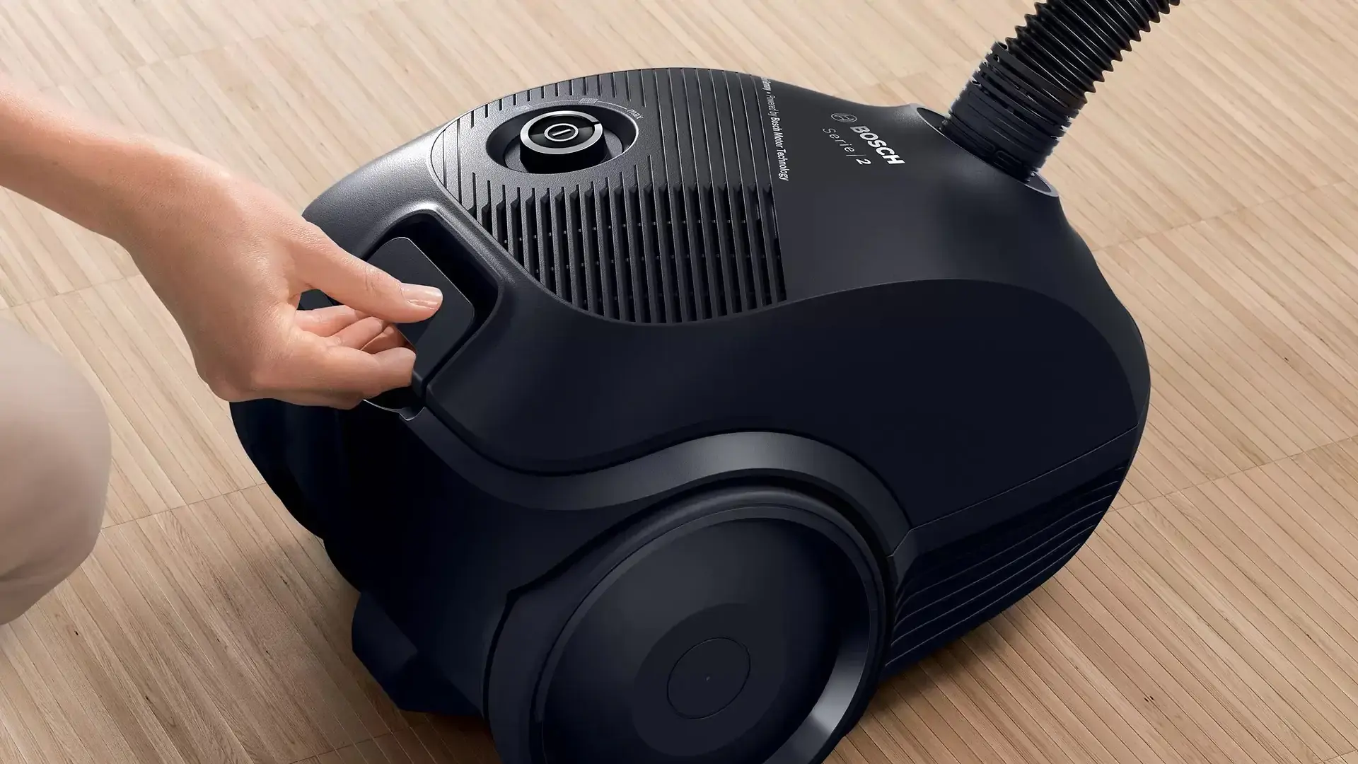 Пилосос Bosch мішковий, 600Вт, 3,5л, НЕРА, чорний - 8