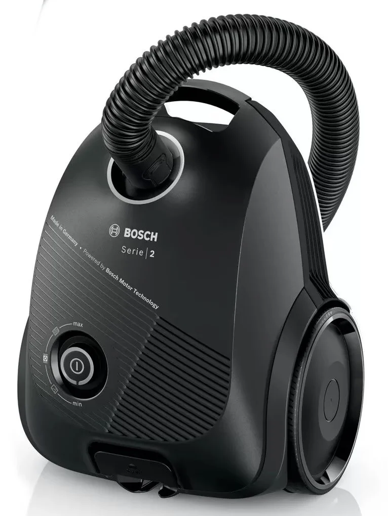 Пилосос Bosch мішковий, 600Вт, 3,5л, НЕРА, чорний - 4