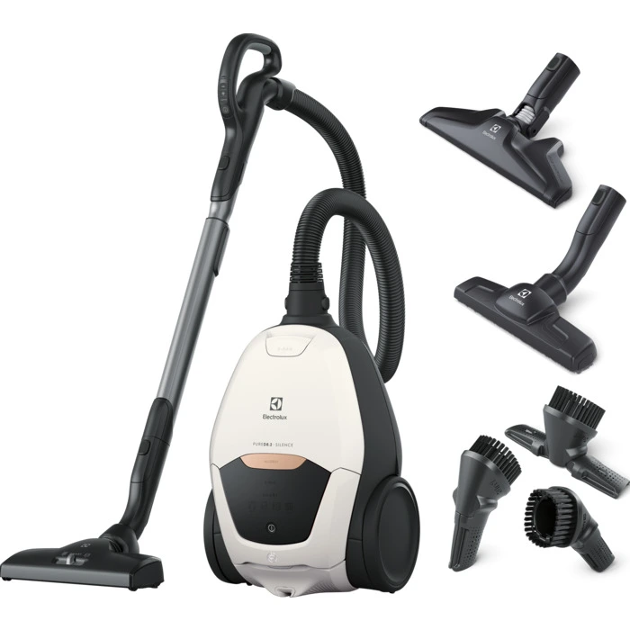 Пилосос Electrolux мішковий, 600Вт, 3,5л, Allergy Plus, SmartMode, s-bag, 4 насадки, білий - 10