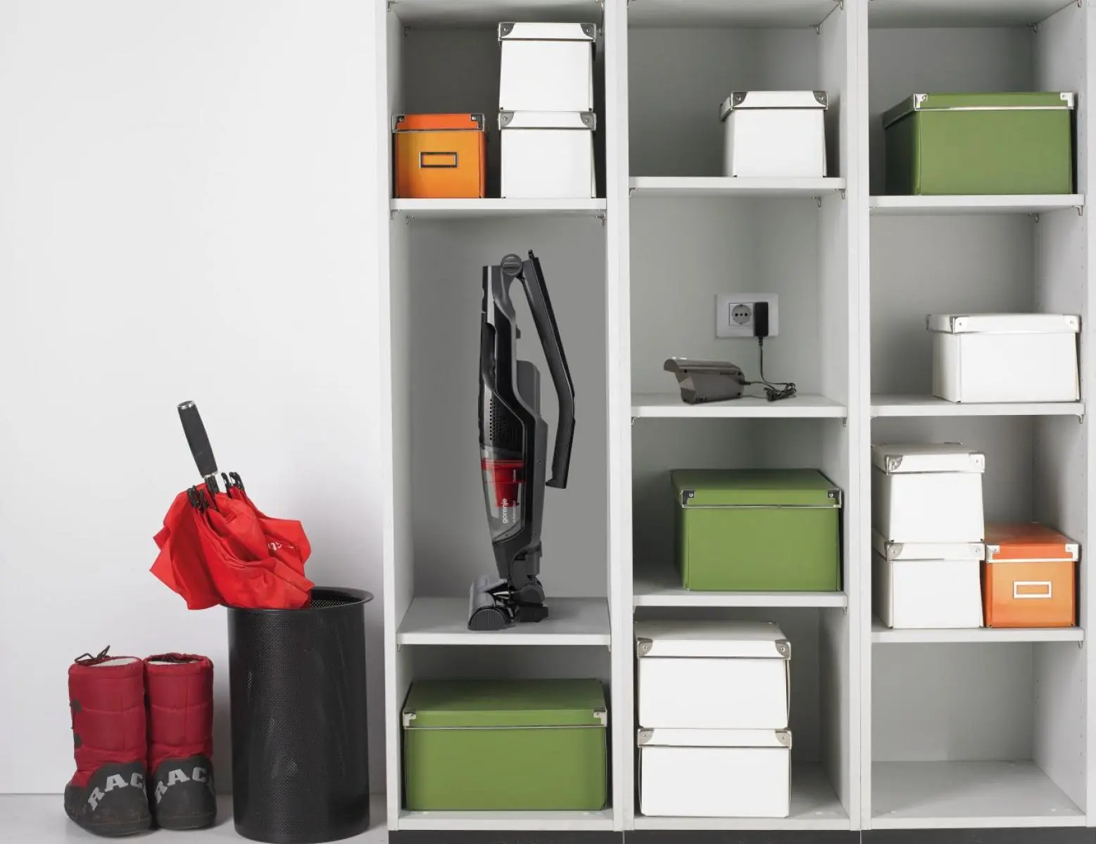 Пилосос Gorenje бездротовий, 138Вт, контейнер -0,5л, автономія до 60хв, HEPA, 2 в 1, підсвічуван - 15