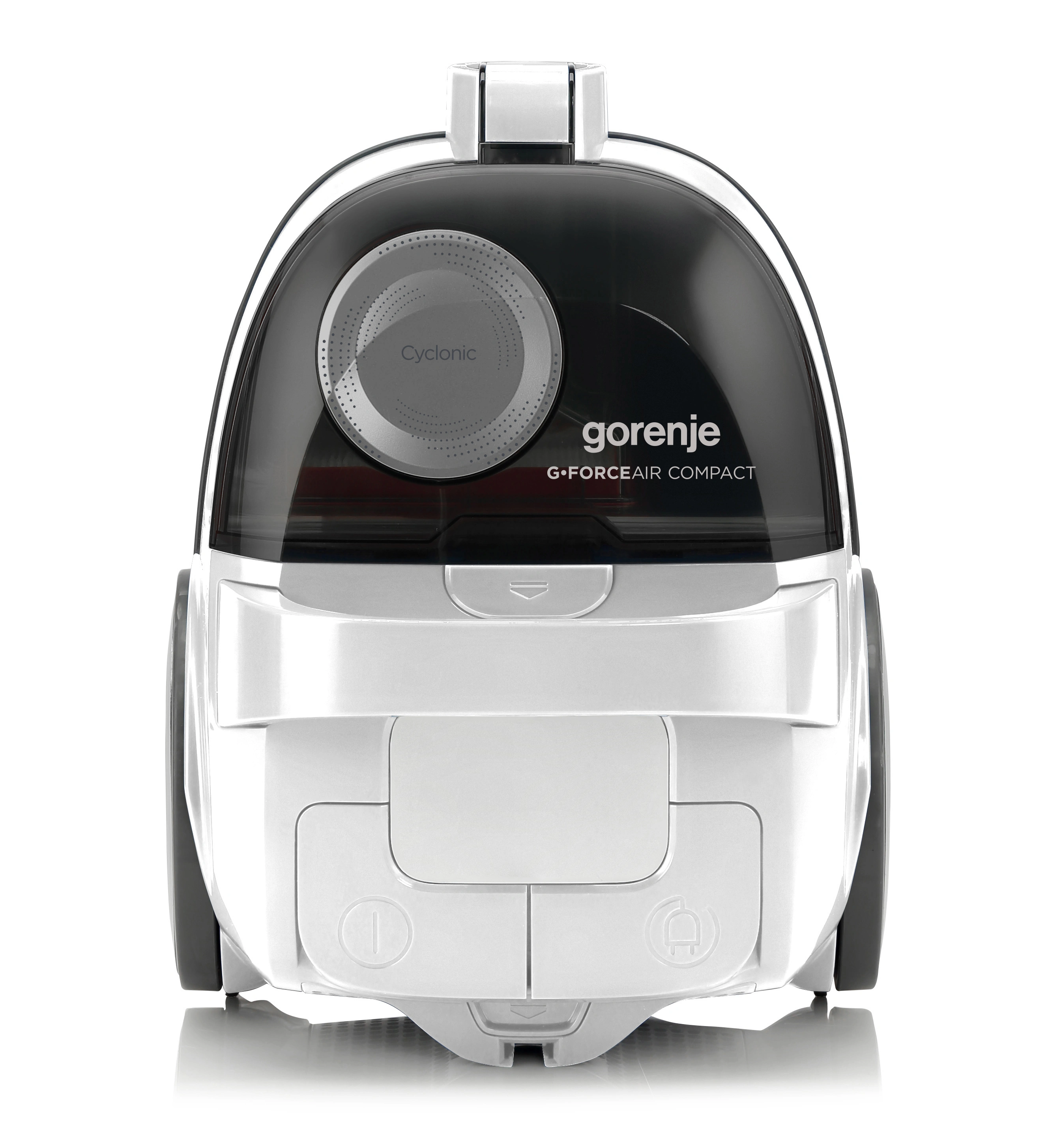 Пилосос Gorenje контейнерний, 800Вт, контейнер -2,2л, HEPA, телескоп трубка, білий - 2