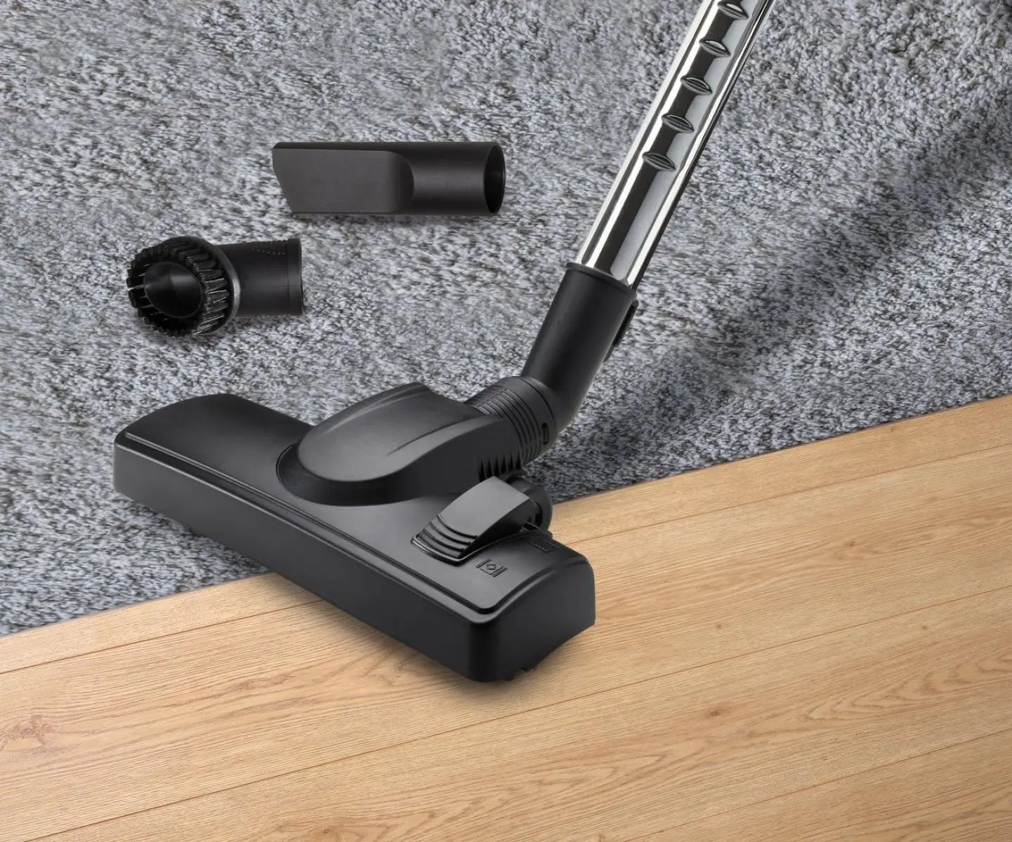 Пилосос Gorenje контейнерний, 850Вт, контейнер -3л, HEPA, телескоп трубка, білий - 15