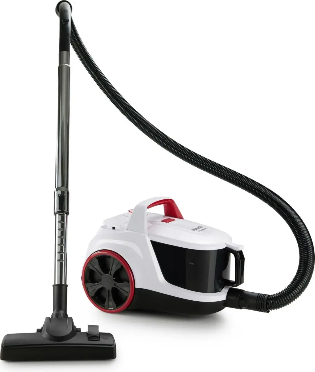 Пилосос Gorenje контейнерний, 850Вт, контейнер -3л, HEPA, телескоп трубка, білий