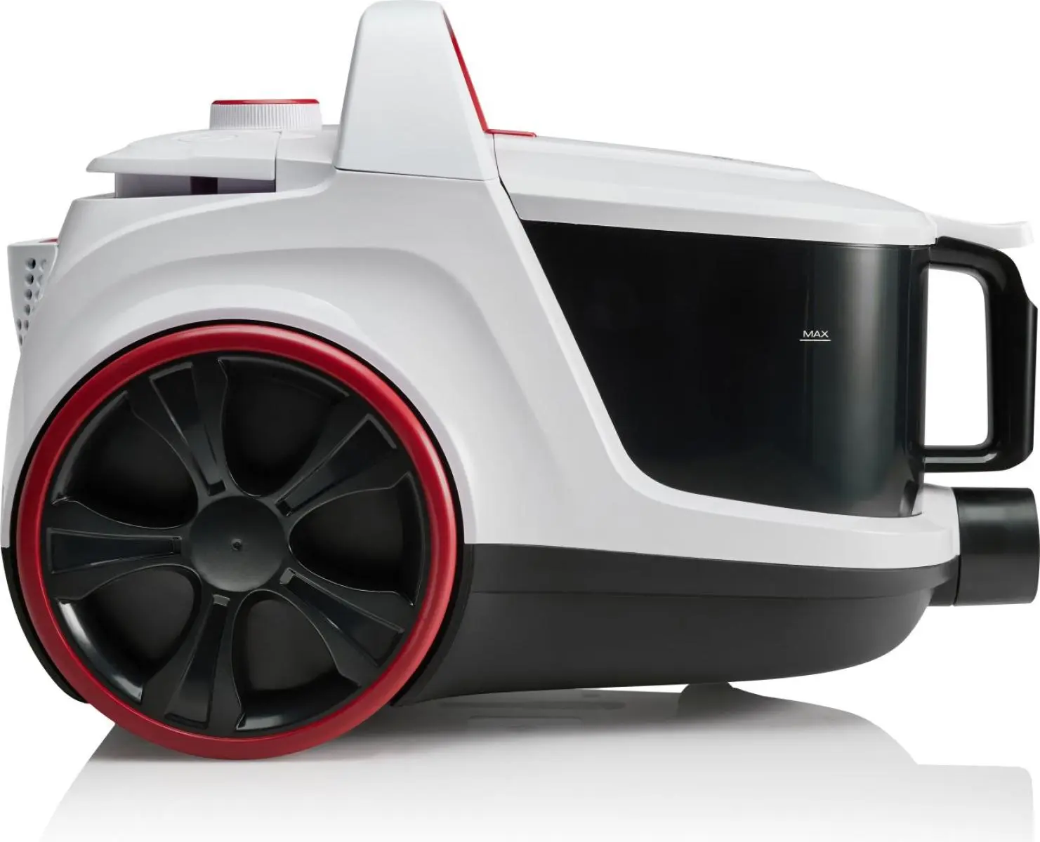 Пилосос Gorenje контейнерний, 850Вт, контейнер -3л, HEPA, телескоп трубка, білий - 7