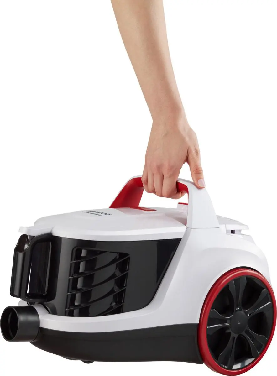 Пилосос Gorenje контейнерний, 850Вт, контейнер -3л, HEPA, телескоп трубка, білий - 10