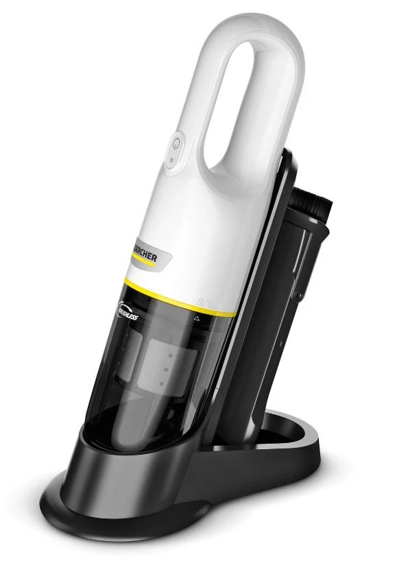 Пилосос Karcher автомобільний CVH 3 Plus, 70Вт, контейнер -0,16л, автономія до до 20хв, білий - 2
