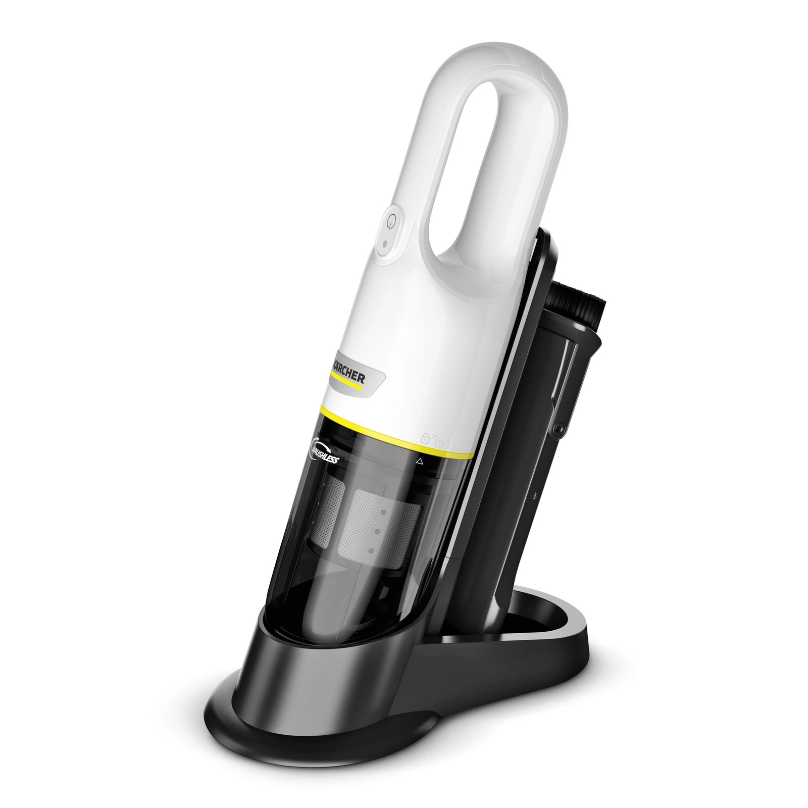 Пилосос Karcher автомобільний CVH 3 Plus, 70Вт, контейнер -0,16л, автономія до до 20хв, білий