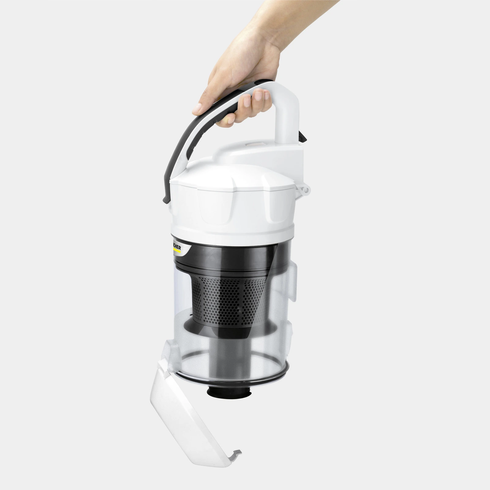Пилосос Karcher контейнерний VC 3, 700Вт, контейнер -0,9л, НЕРА 13, білий - 5