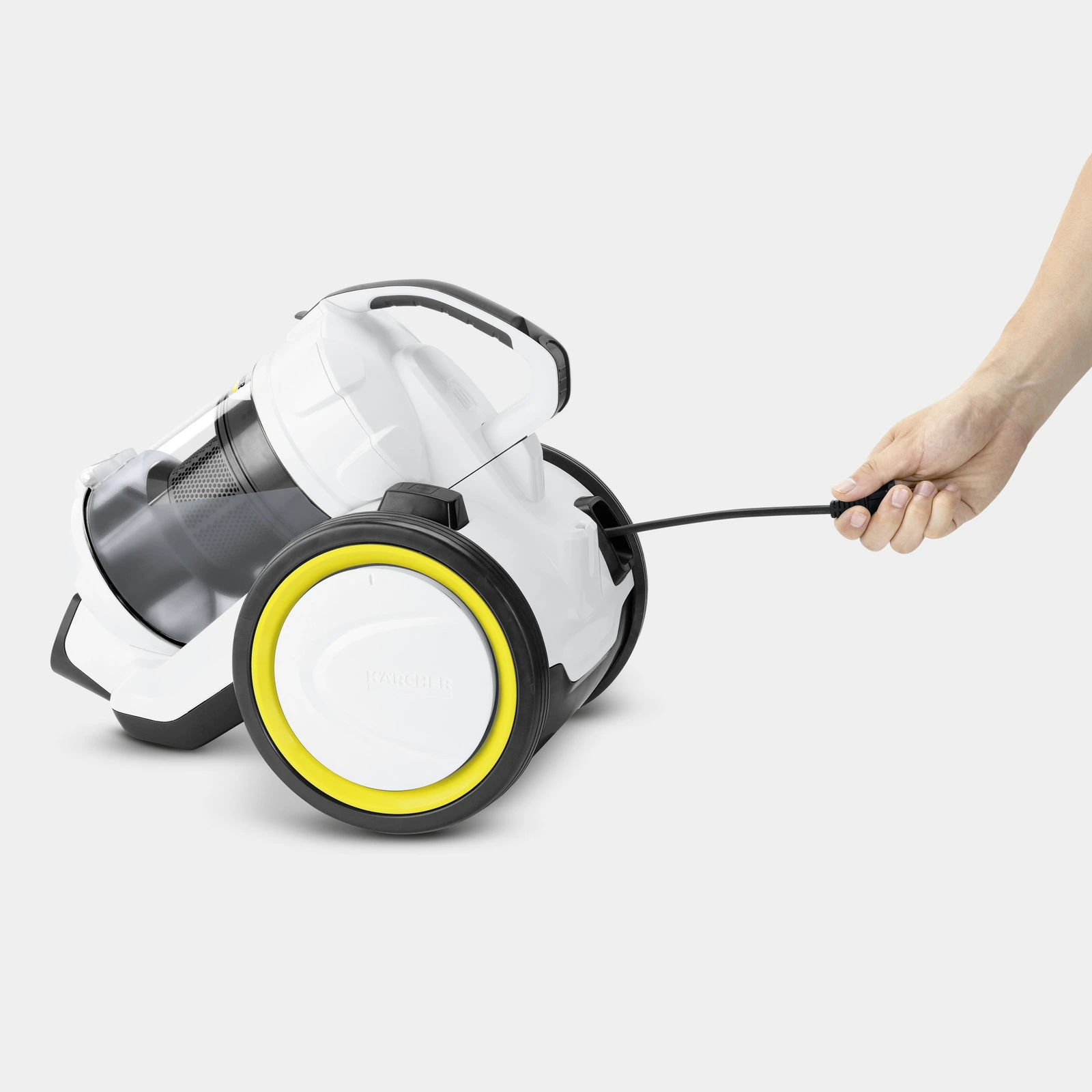 Пилосос Karcher контейнерний VC 3, 700Вт, контейнер -0,9л, НЕРА 13, білий - 3