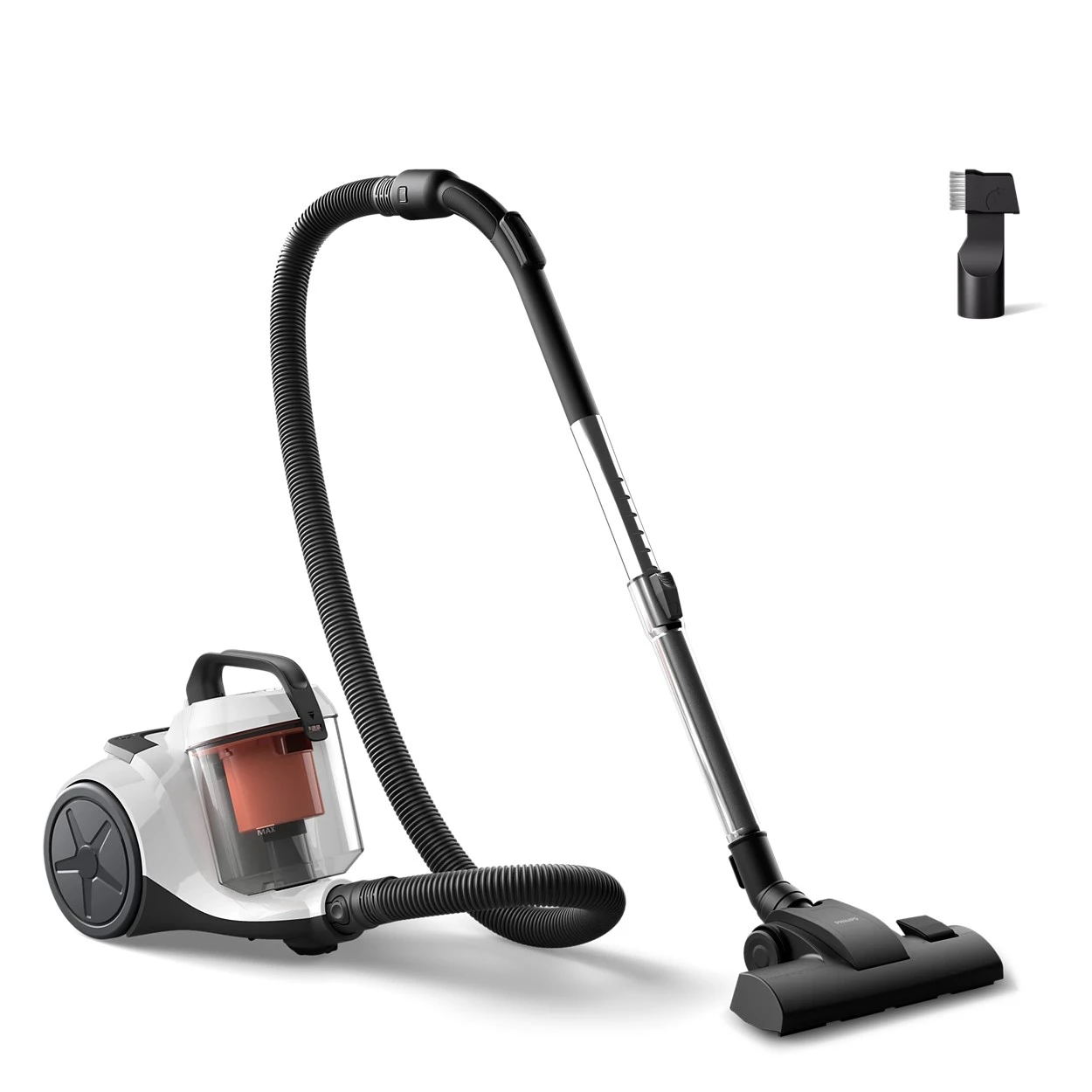 Пилосос Philips безмішковий Series 1000, 750Вт, контейнер -1,3л, вага-3,5кг, Super Clean Air, білий - 2