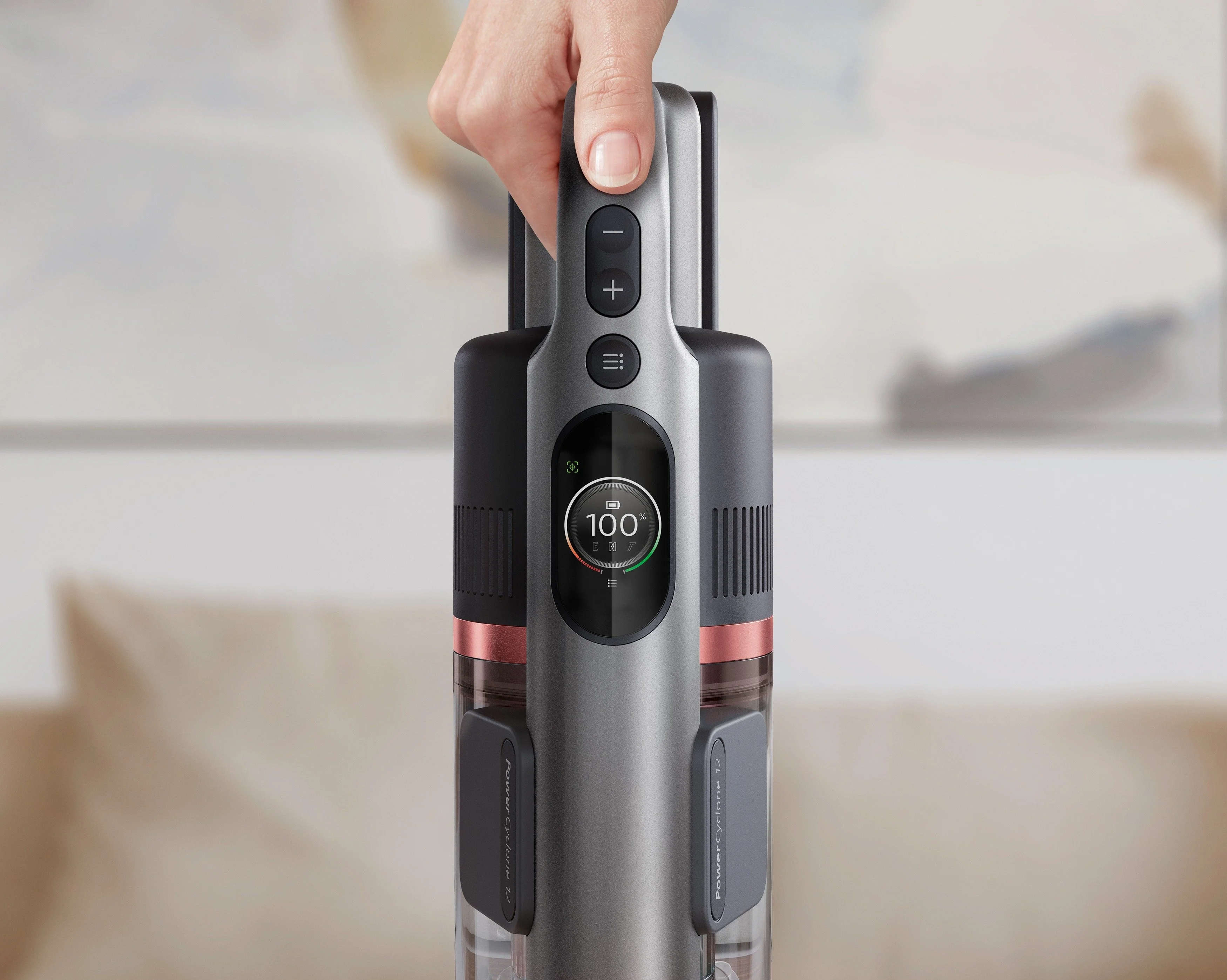 Пилосос Philips безпровідний Aqua Plus, 7000 Series, контейнер -0,6л, автономія до 80хв, вага-1, - 9