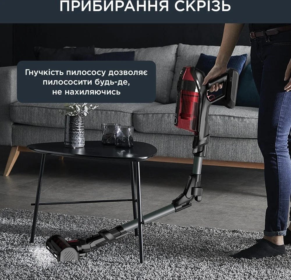 Пилосос Rowenta безпровідний X-Force Flex 12,60 Auto Animal, 320Вт, контейнер -0,9л, автономія д - 10